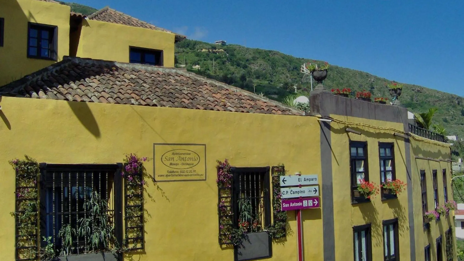 Rustic Apartment With Small Patio-Terrace Icod De Los Vinos Spain